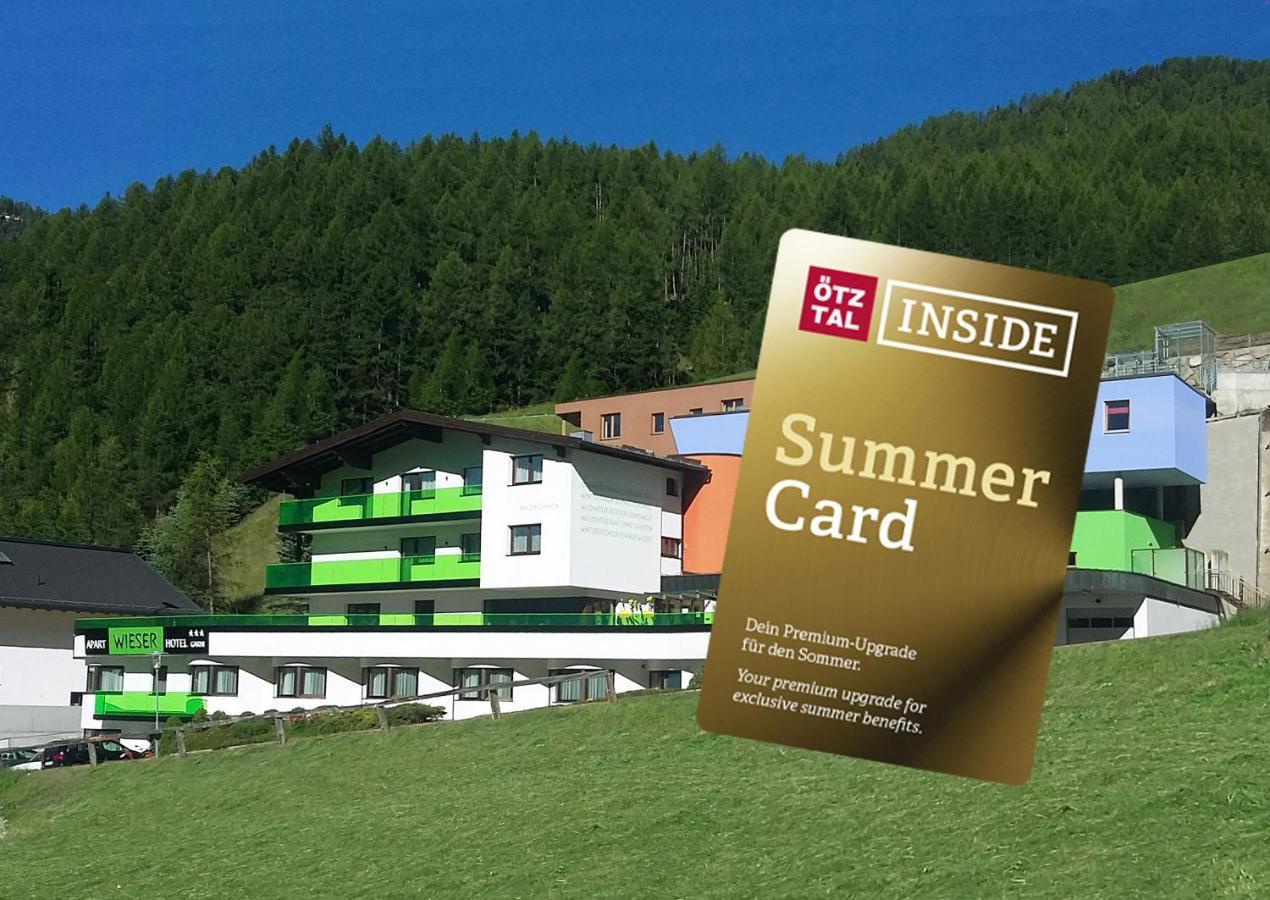 Apart Hotel Garni Wieser Sölden Exteriér fotografie